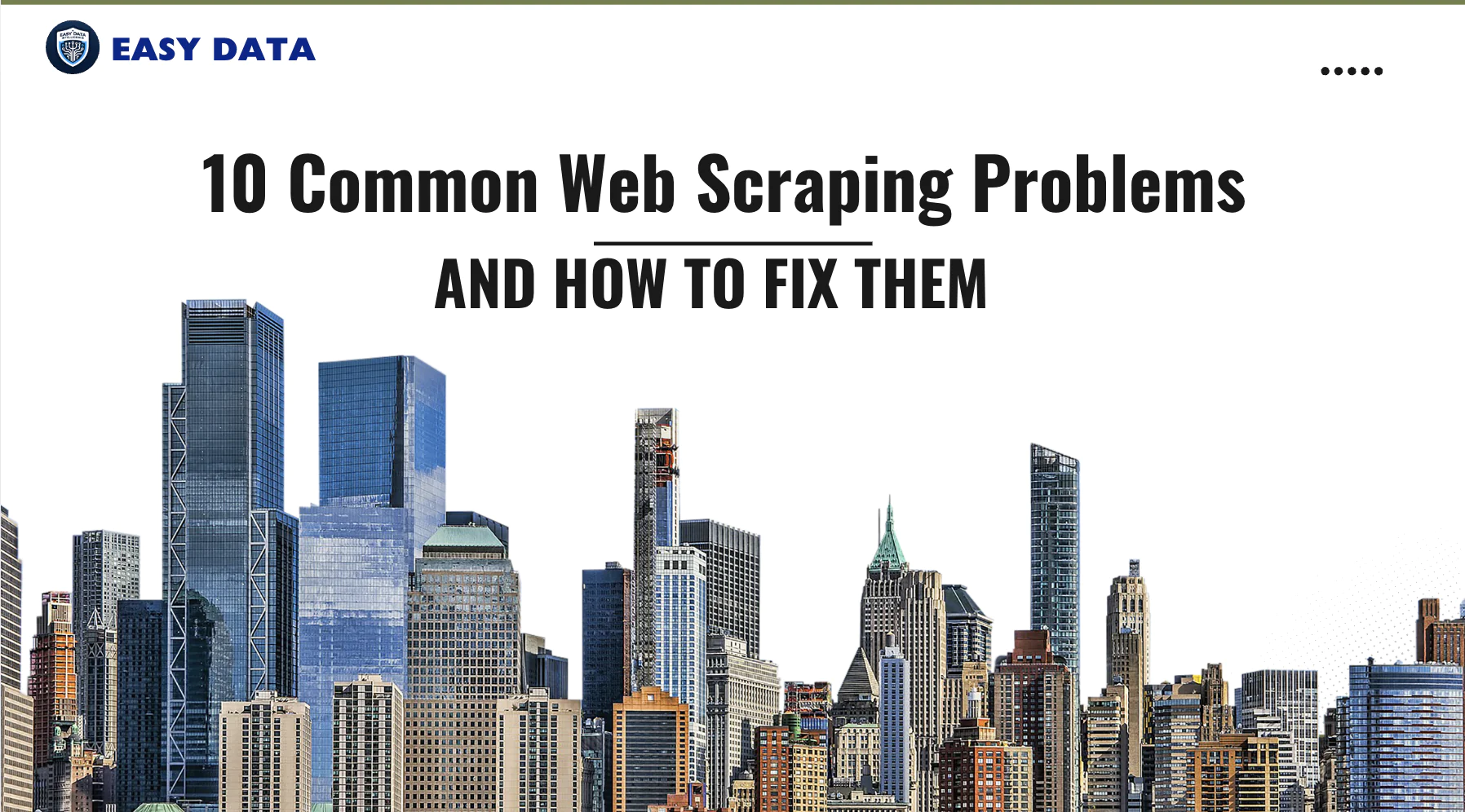 Web Scraping Problems