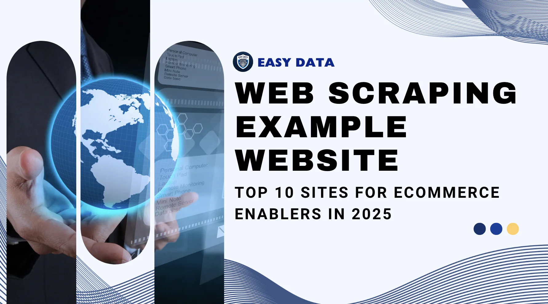 web scrapping example website