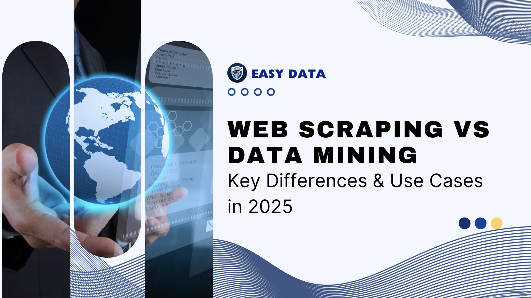 web scraping vs data mining