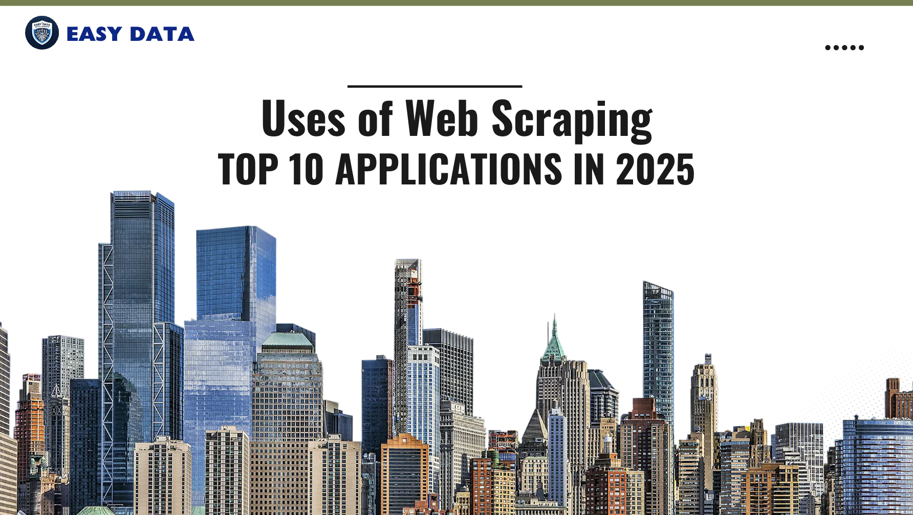 uses of web scraping