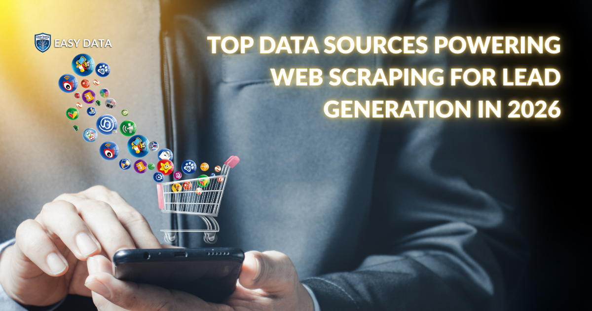 Top Data Sources Powering Web Scraping for Lead Generation in 2026