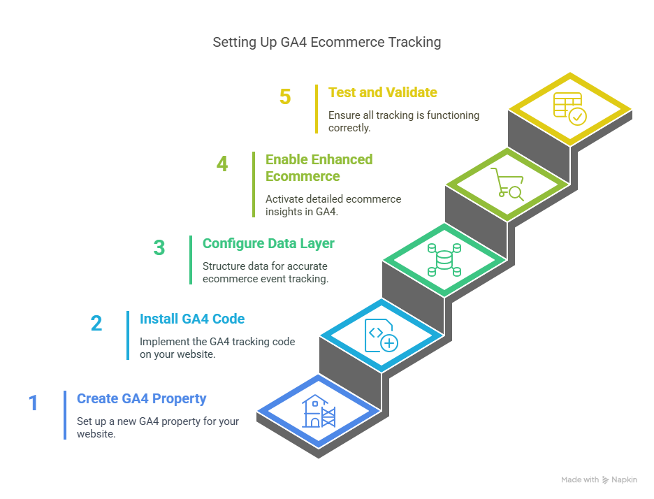 Setting Up Google Analytics 4 Ecommerce Tracking