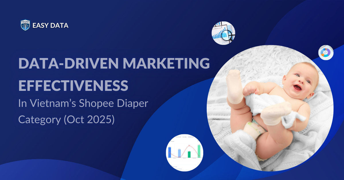 Data-Driven Marketing Effectiveness in Vietnam&rsquo;s Shopee Diaper Category (Oct 2025)