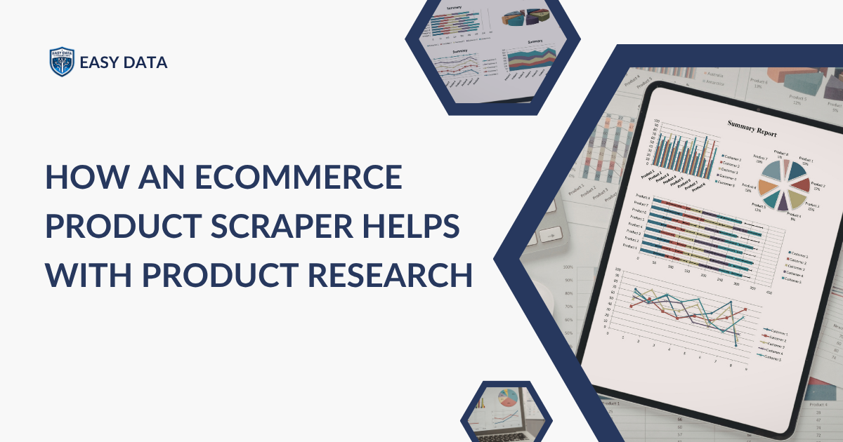 How an Ecommerce Product Scraper Helps with Product Research