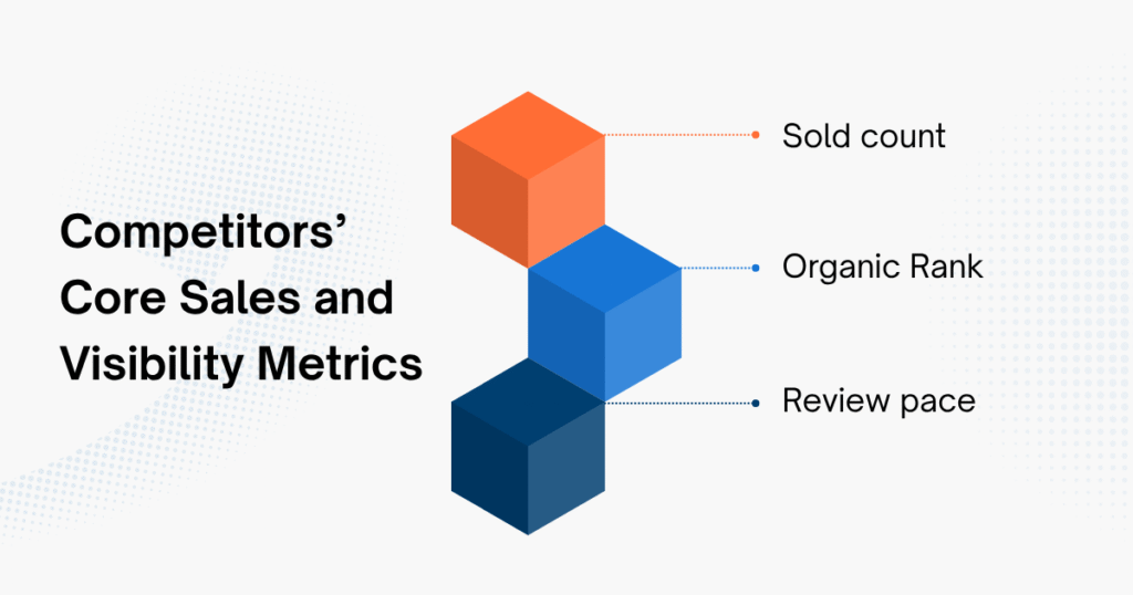 Competitors&rsquo; Core Sales and Visibility Metrics