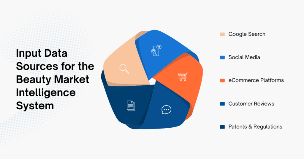 Input Data Sources for the Beauty Market Intelligence System