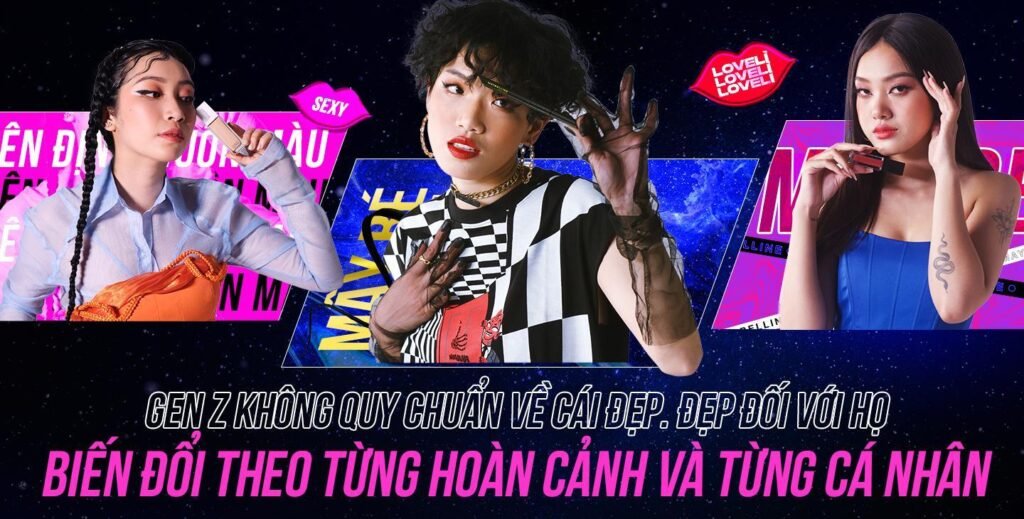 A Campaign by Maybelline in Vietnam